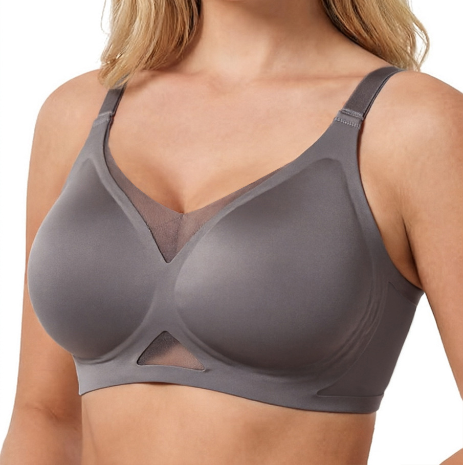 Bra Wanita Tanpa Kawat dengan  - Plunge Bra Push Up ulasan dan harga