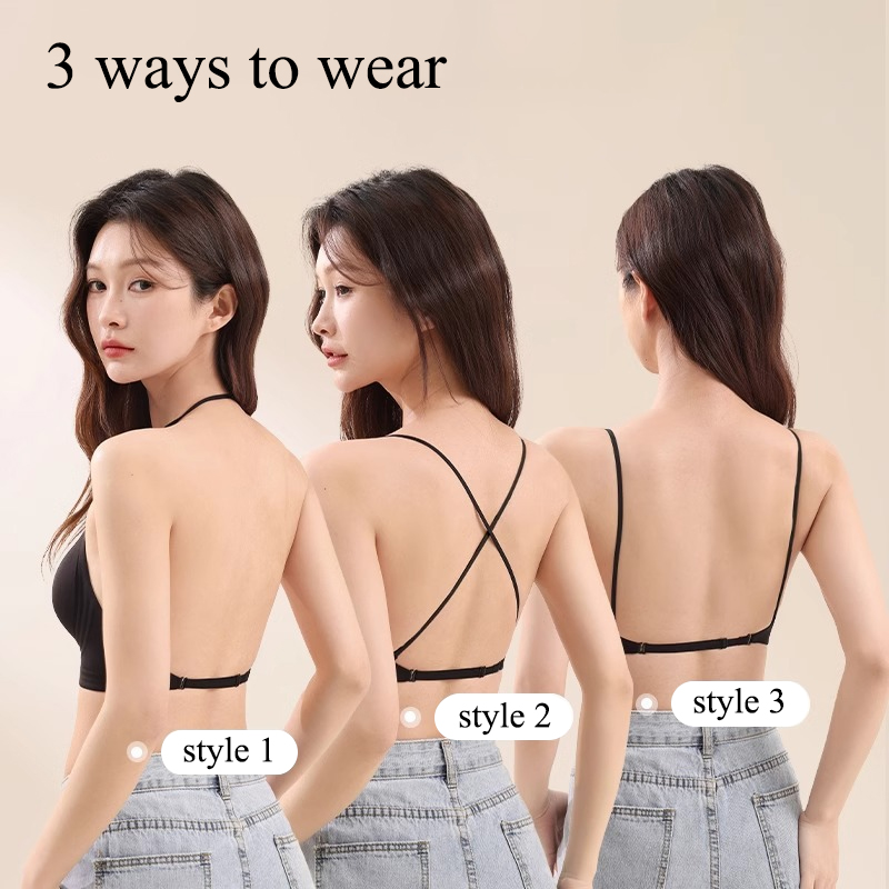Bralette Halter Multiway Tanpa - T Shirt Bra Seamless ulasan dan harga